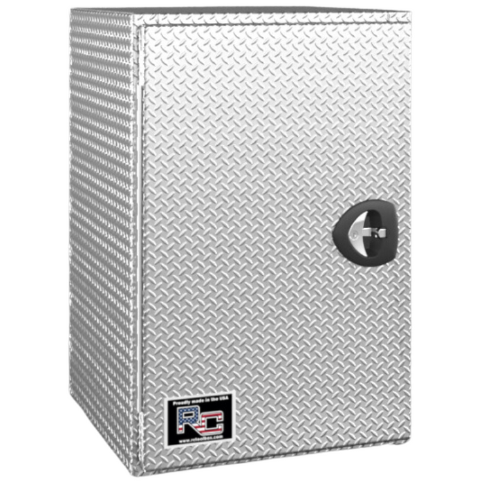 RC Industries Underbody Tool Box V-Series Vertical 36x48x18 .125 Diamond Tread Aluminum Roadside Model VU364818.U