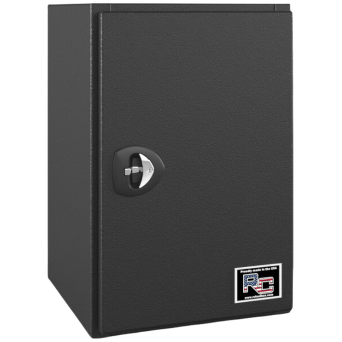 RC Industries Underbody Tool Box V-Series Vertical 24x36x24 Steel Textured Matte Black Curbside Model VM243624.SC
