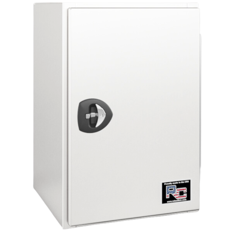 RC Industries Underbody Tool Box V-Series 36x36x24 Steel Gloss White C ...