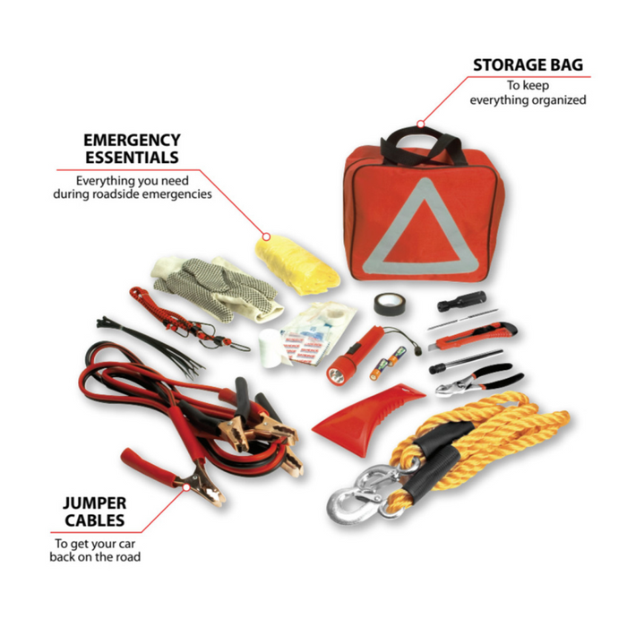 Performance Tool Deluxe Roadside Assistance Kit  Model W1555