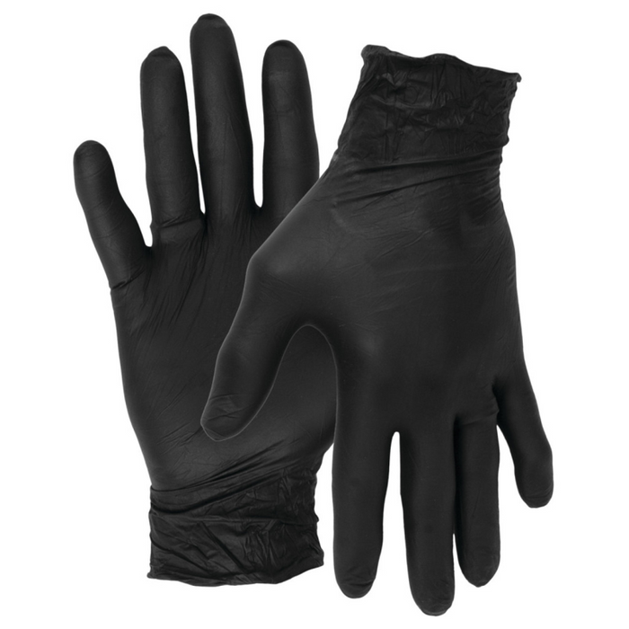 Performance Tool Black Nitrile Gloves - Medium Model W89011