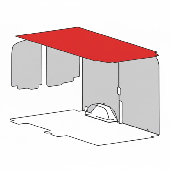 Welfit 2014-Current For Ford Transit 130 Wheelbase Low Roof Ceiling Liner Kit Model FTL130C