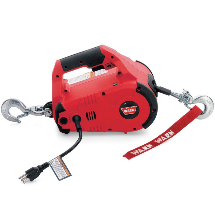 Warn PullzAll 1,000LB Portable Winch With Steel Rope 885000