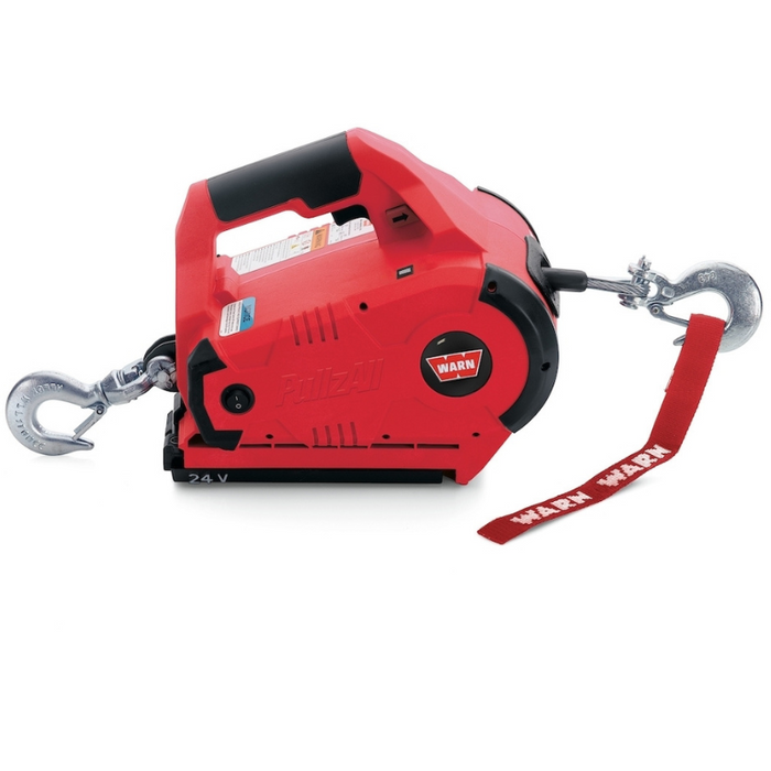 Warn Pullzall 1,000LB Portable Winch With Steel Rope 885030