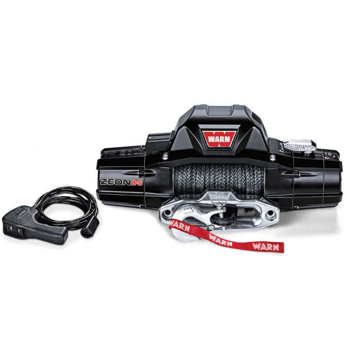 Warn ZEON 8-S 8,000LB Winch With Synthetic Rope 89305