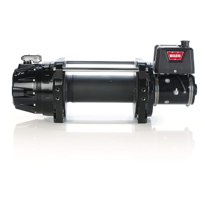 Warn G2 Series Winch Pull Capacity 9000 Pounds 7/16 Inch x 100 Ft Of Spydura Rope With 10 Inch Synthetic Drum Model 104909