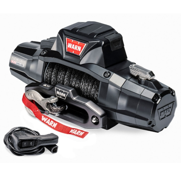 Warn WARN ZEON XD 14-S Winch 14,000 Pull Capacity With 80" Feet 3/8 Spydura Synthetic Rope Model 110014