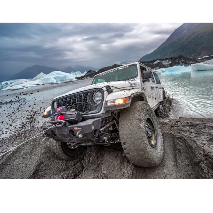 Warn WARN ZEON XP 14-S Winch 14,000 Pull Capacity With 80" Feet 3/8 Spydura Pro Synthetic Rope Model 110140