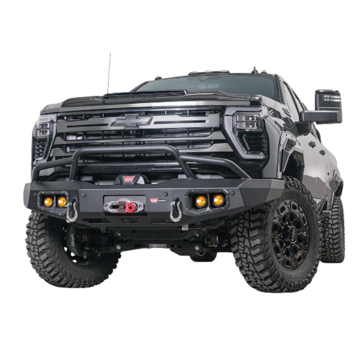 Warn Ascent Bumper with Prerunner Guard For Select Silverado HD Model 110917
