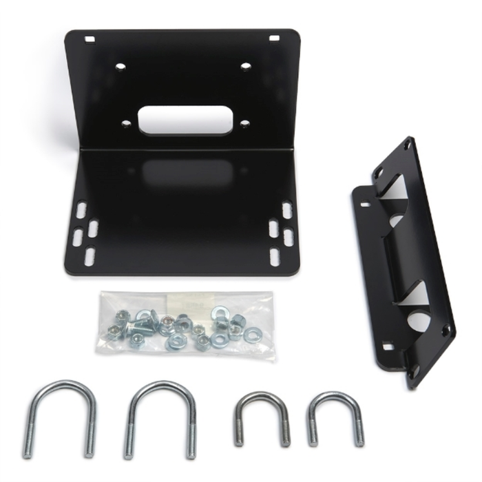 Warn Winch Mount For Mule SX Powder Coated Black Model 94580