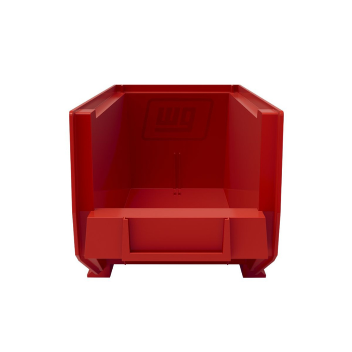 Weather Guard Red Bins, 6in x 6.5in x 15.45in, (6 pack) Model 9854-7-02