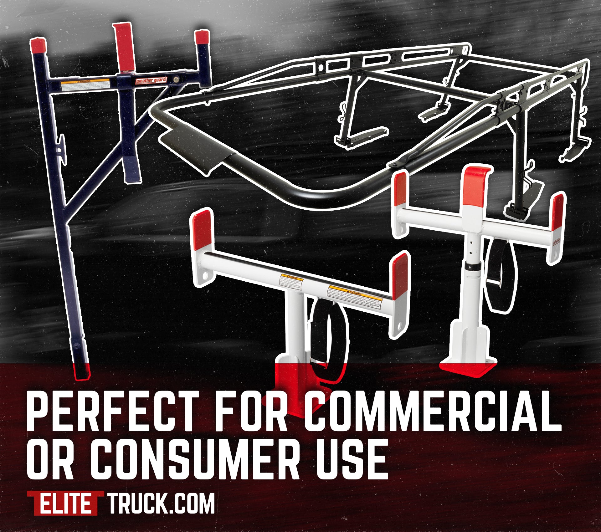 Weekender 1450 Ladder Rack Weather Guard Weekender® Truck Ladder Rack Horizontal Kit Model 1450 ...