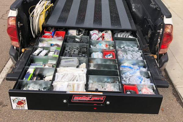 Weathertech truck bed tool box deals