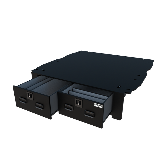 Truck Vault All Weather Line Magnum 2 Drawer, For Select Chevrolet Silverado Model T-CHSILM2-07S-PW
