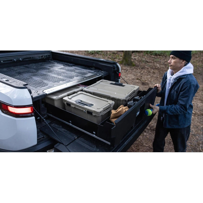 DECKED Drawer System Fits Rivian R1T (2022-Current) W/4'6" Bed Model YV1