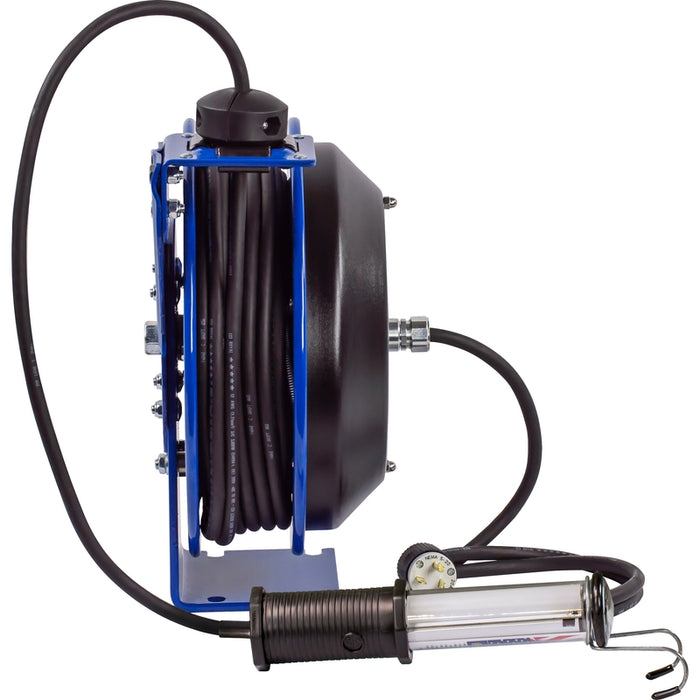 Coxreels PC Series Spring Driven Cord Reel Industrial LED Light 16 GA x 50 ft. - Cord Included Model PC13-5016-H