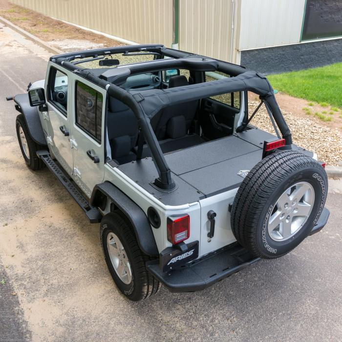 ARIES Jeep JK Unlimited Security Cargo Lid Side Panels Model ALC25001-01