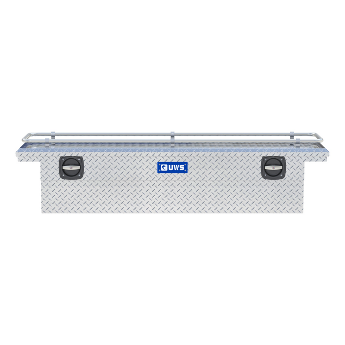 UWS Secure Lock Crossover Truck Tool Box with Low Profile & Rail Model SL-69-LP-R
