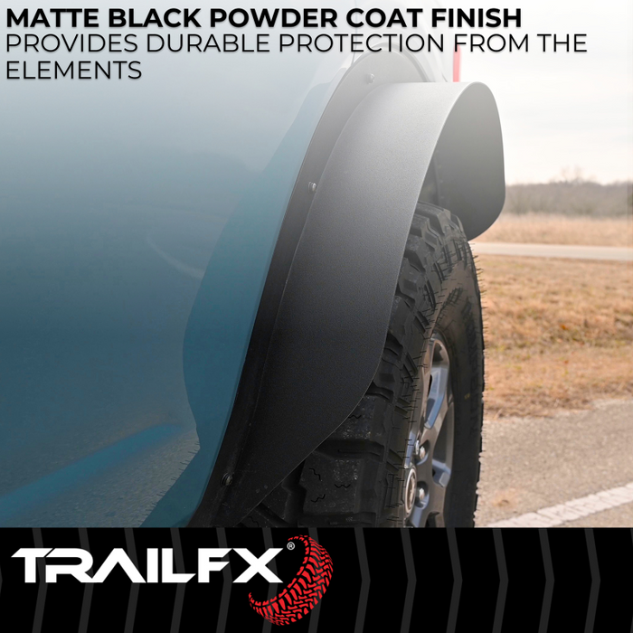 TrailFX Rear Flat Fender Flare Model BR006T