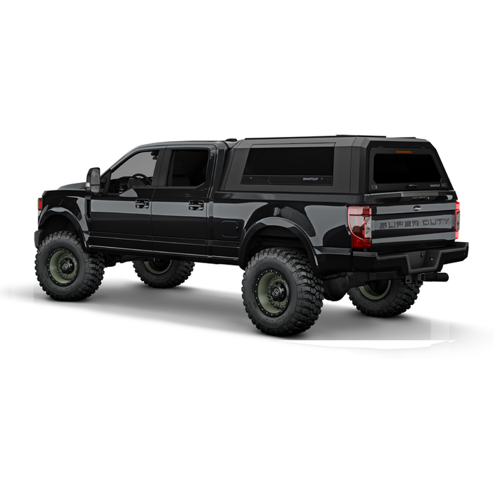 SmartCap Matte Black Truck Bed Cap EVO Sport Series w/ Horizontal Locks Model EV0315-MB