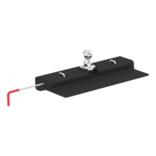 CURT Double Lock Gooseneck Hitch with 2-5/16-Inch Flip-and-Store Ball, 30,000 lbs Model 60620