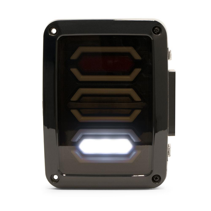 DV8 Offroad 2007-2018 Jeep Wrangler JK JKU Led Tail Lights Model TLJK-02