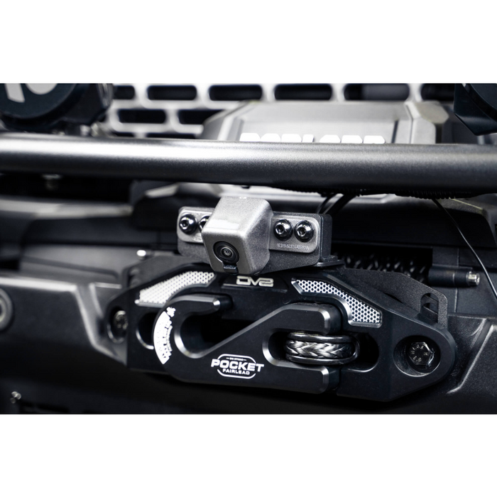 DV8 Offroad 2021-2026 Ford Bronco Front Camera Relocation Bracket Model ABBR-03