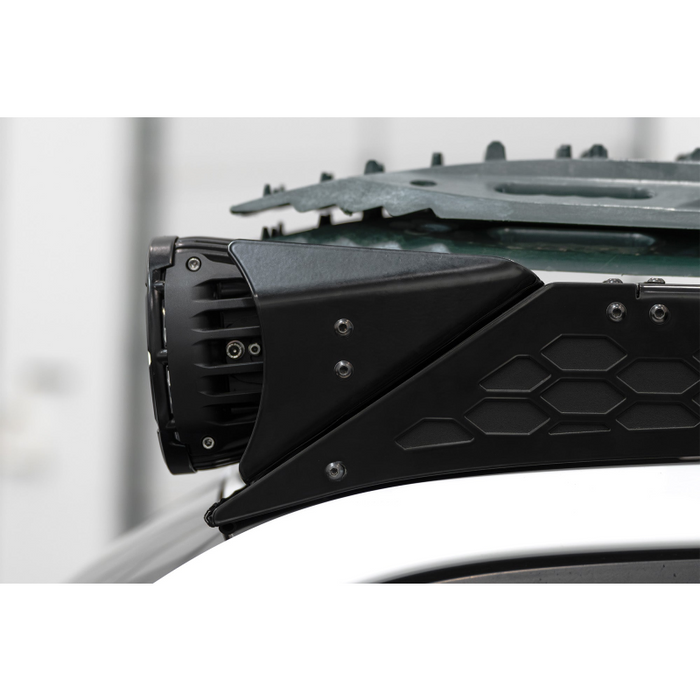 Rago Fabrication 2024+ Toyota Tacoma Roof Rack Rigid Industries Round Light Mount Model AC6706601NA