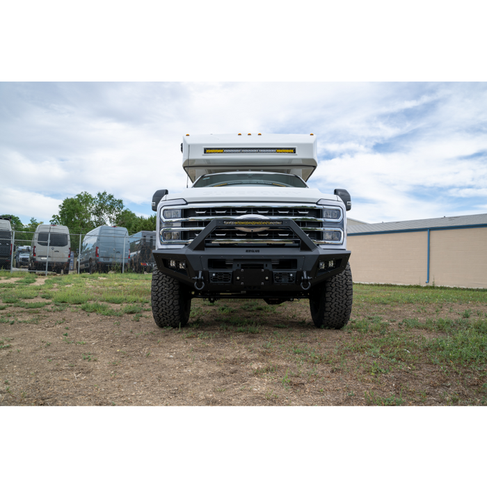 Bodyguard A2 Front Sport - W/O Sensor Cutouts W/O Mesh Grille No Camera Harness Or Pod Bare Metal Model CCF23BNBNN