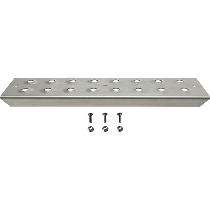 Westin HDX Stainless Drop Replacement Step Plate Kit 15 in. Step Plate w/Screws Model 56-100015
