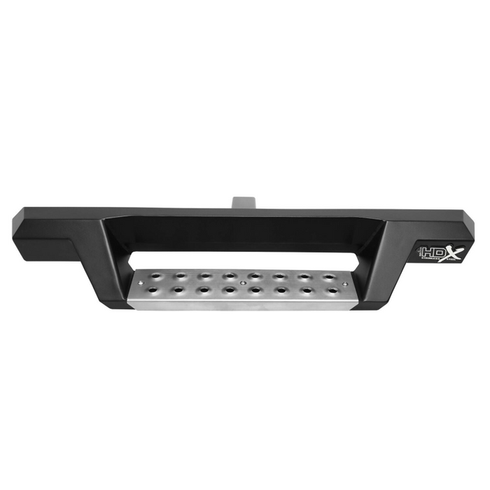 Westin HDX Stainless Drop Hitch Bed Step 34'' Step For 2'' Receiver Textured Black Hexagon Shape Model 56-100152