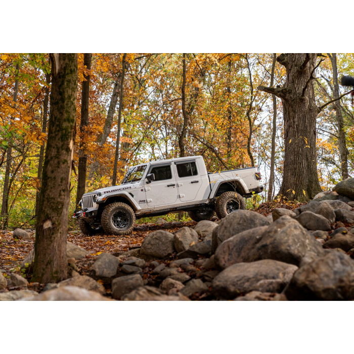 N-Fab Trailslider Rock Sliders Textured Black Steel Model TSJ194-TX