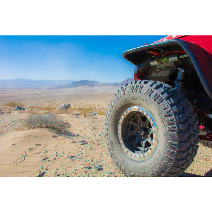 DV8 Offroad 2007-2018 Jeep Wrangler JK JKU Wide Fender Flares Front and Rear Model FENDB-02