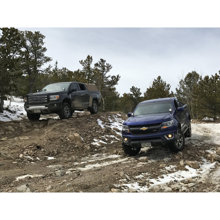 Rago Fabrication 2015-2022 Chevy Colorado/GMC Canyon Low Pro Ditch Light Mounts Model R1500CCOLDIT