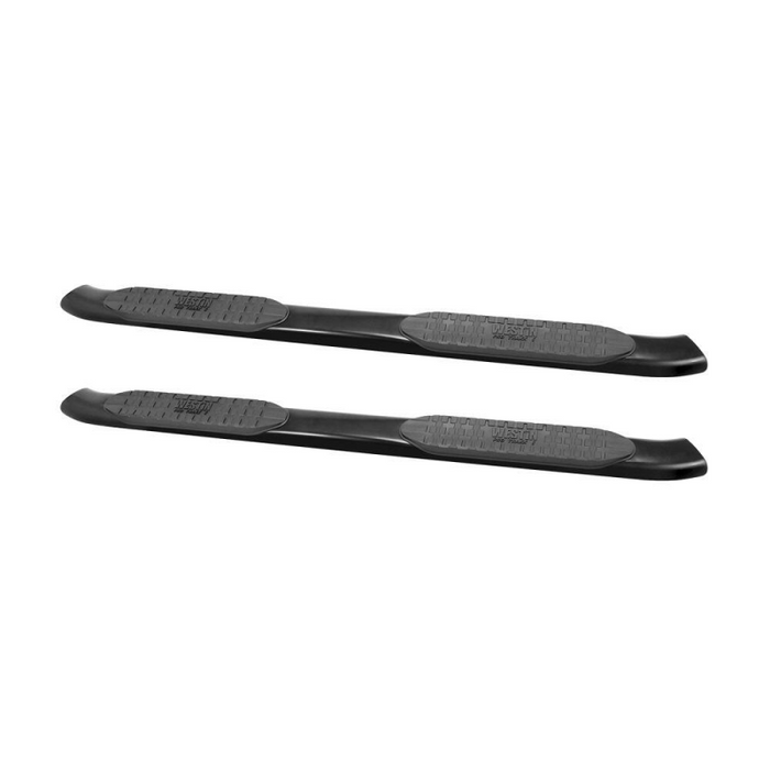 Westin PRO TRAXX 5 Oval Step Nerf Bars Black Steel Model 21-51955