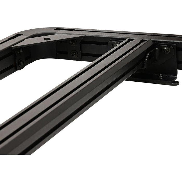 Westin EXP Roof Rack 50" W X 58" L For Full Size EXP Truck Cap Powder Coated Textured Black Aluminum Model 15-00155