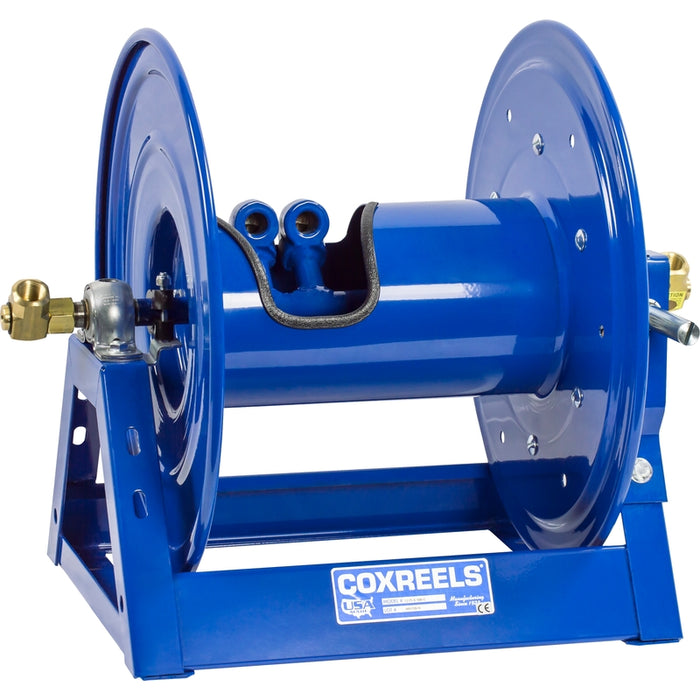 Coxreels 1275 Series Bevel Geared Hand Crank Dual Hose Reel 1 in. x 75 ft. - No Hose 3000 PSI Model 1275-6-75-C