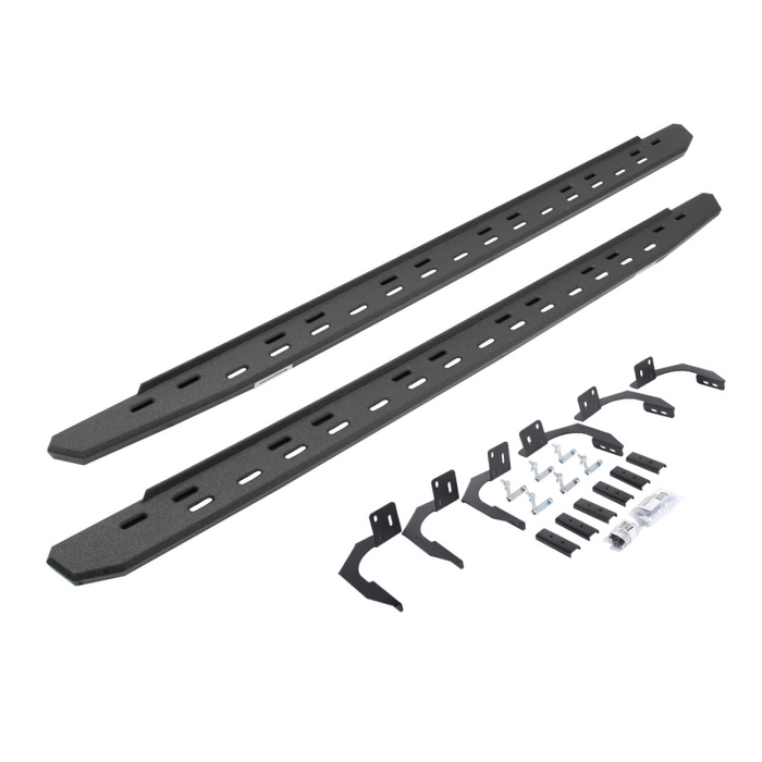 Go Rhino RB30 Slim Line Running Boards with Mounting Bracket Kit Model 69610687ST