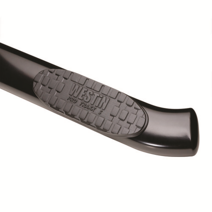 Westin PRO TRAXX 5 Oval Wheel to Wheel Step Nerf Bars Black For Super Cab Model 21-534255