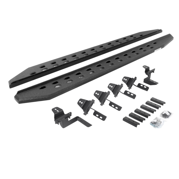 Go Rhino RB20 Slim Line Running Boards with Mounting Bracket Kit Model 69450568ST
