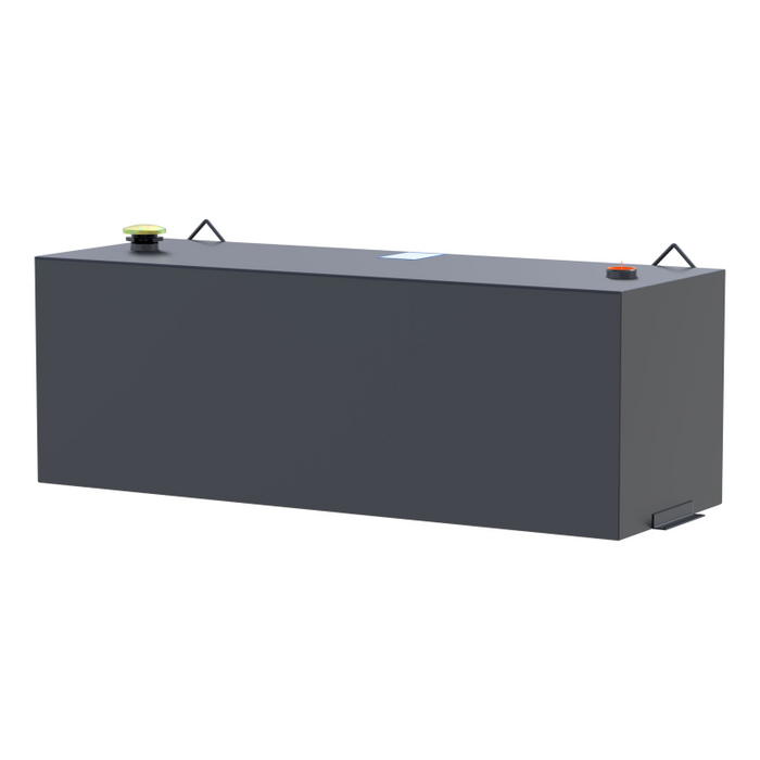 UWS Matte Black 100-Gallon Rectangle Steel Transfer Tank Model ST-100-RT-MB