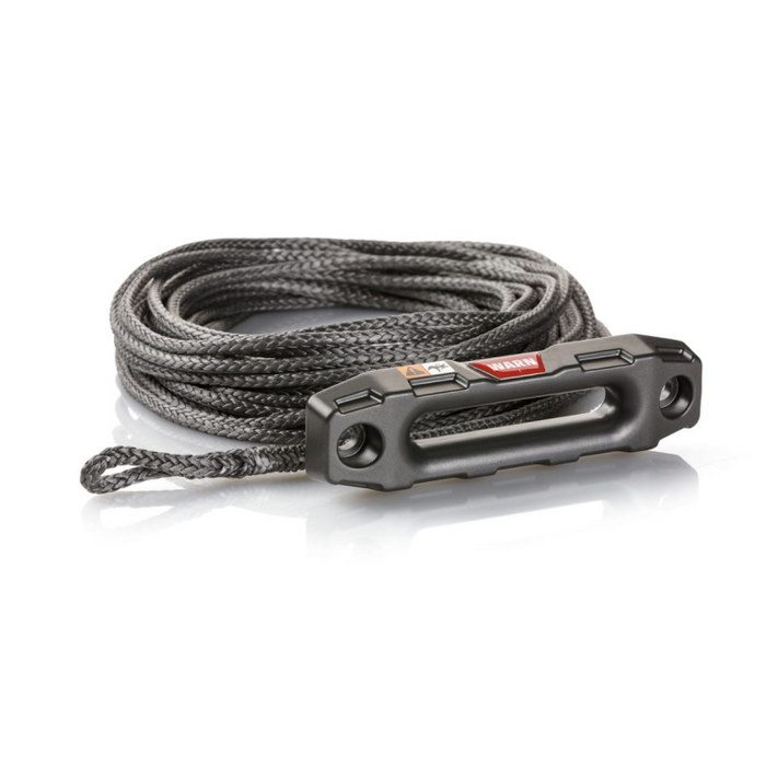 Warn Spydura (Tm) Synthetic Rope 7/32" (5.6Mm) X 50' (15.2M) And Fairlead Kit Model 100969