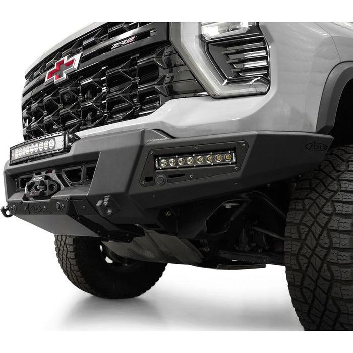 Addictive Desert Designs 24 Chevy Silverado 2500 Phantom Winch Front Bumper Model F820335070103
