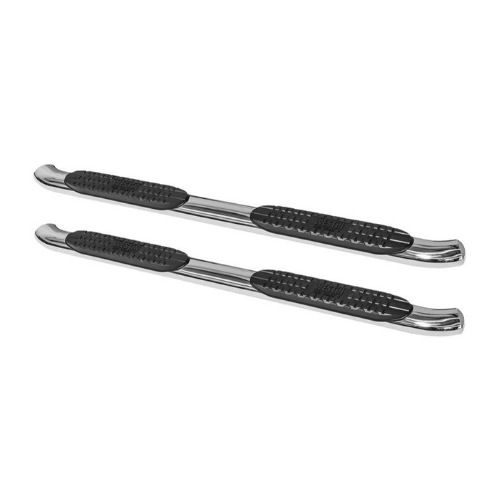 Westin PRO TRAXX 4 Oval Step Nerf Bars Polished Stainless Steel For Super Cab Model 21-23510