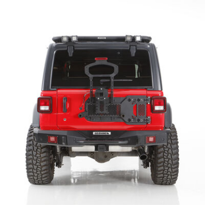 Go Rhino Rockline Low Profile Body Mount Tire Carrier For Jeep Model 27137T