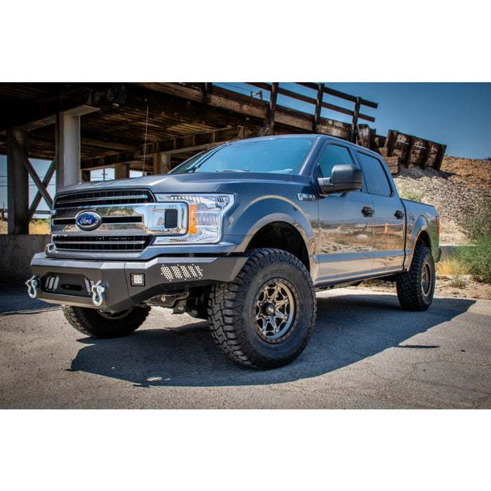 DV8 Offroad 2018-2020 Ford F-150 Steel Front Bumper Model FBFF1-08