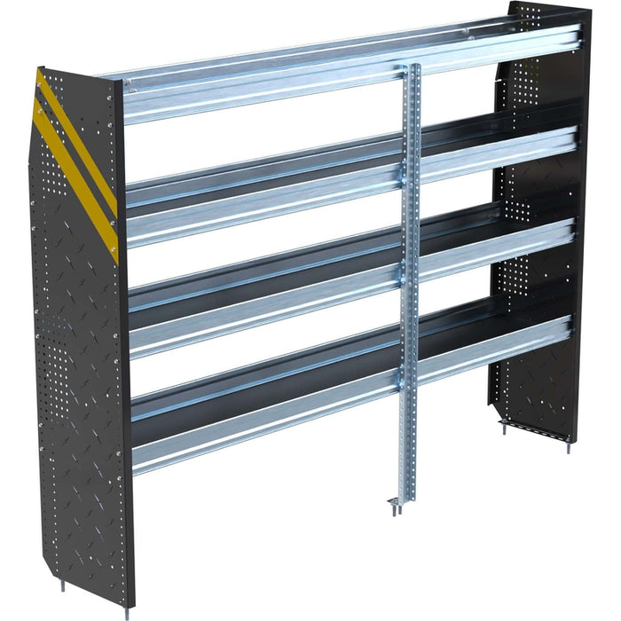 Ranger Design N5 4 Tray Steel Van Shelving for High Roof Vans 16"x84"x62" Model N5-RS84-4