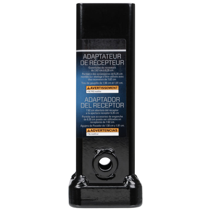 Draw-Tite Trailer Hitch Adapter, from 3 in. to 2-1/2 in. Square Receiver, 10 in. Length Model 58550