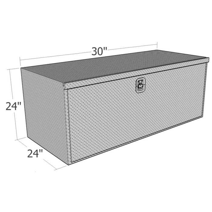 Brute 24" X 24" X 30"L HD Under Body -  Diamond, Drop Down Door Model HUB2430