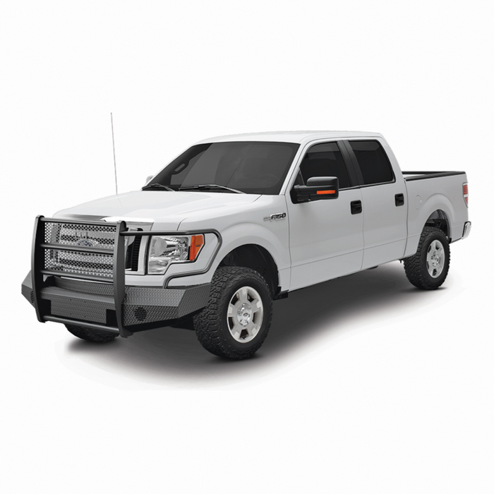 TrailFX Bumper W/ Grille Guard W/O Winch Mount Black Steel Model FX3013A